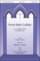 Sweet Babe Lullaby SATB choral sheet music cover